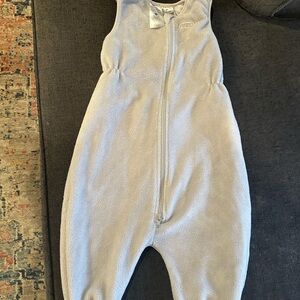 Halo Gray Fleece Baby Suit